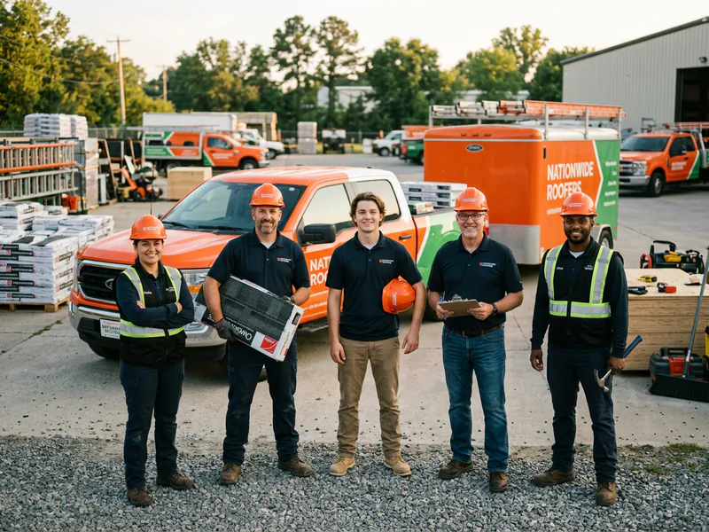 Natiowide Roofers - roof installation in Parkersburg near me